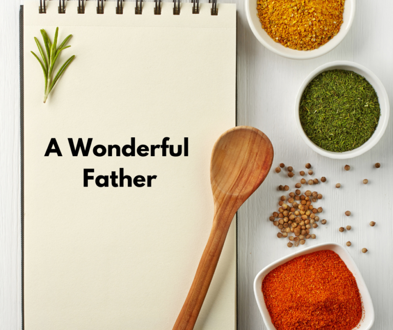 Recipe for a Wonderful Father